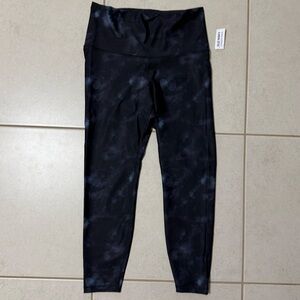 Old Navy Dark Blue Tie-Dye Leggings